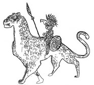 Coloring page Maya and the three