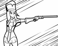 Coloring page Caitlyn