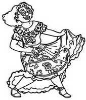 Desenho para colorir Mirabel Madrigal