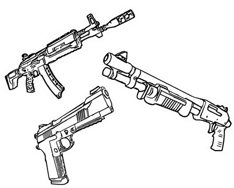 Dibujo para colorear Capítulo 3 Temporada 1 De vuelta : Nuevas armas 7