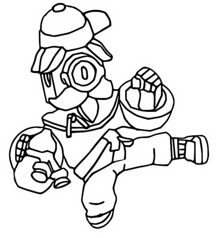 Coloring page Sway Master Barley