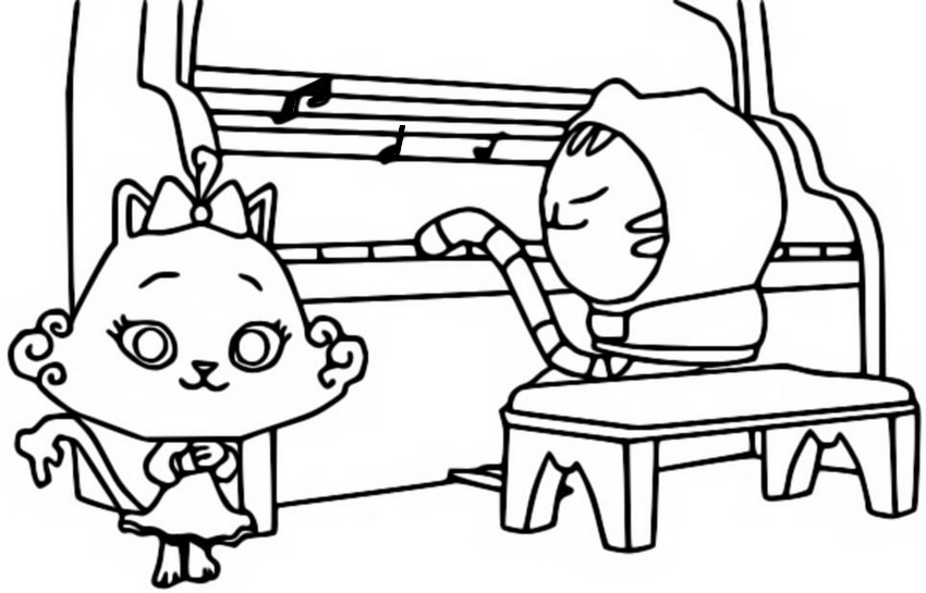 Coloring page S04E04 - Fluffy Flufferton