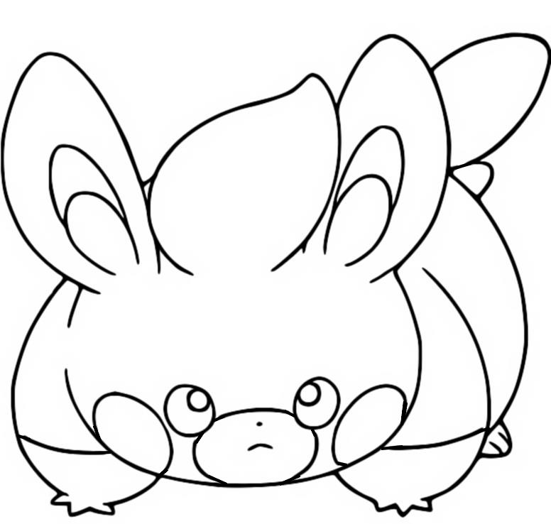 90 Desenhos de Pokemon para colorir 9