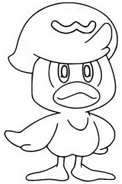 Coloring page Quaxly