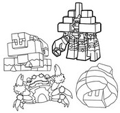 Coloring page Klawf, Nacli, Naclstack, Garganacl