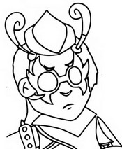 Coloring page Ivy Belle