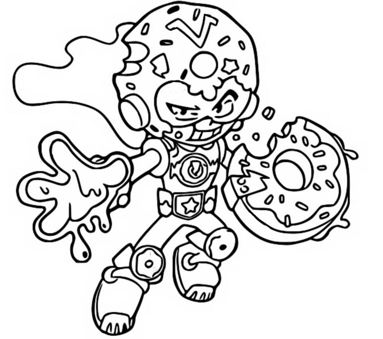 Coloring Pages Superthings Kazoom Kids - Superzings 8