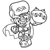Coloring page Power Punch