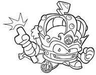 Coloring page Royal Justice