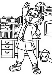 Coloring page Mei