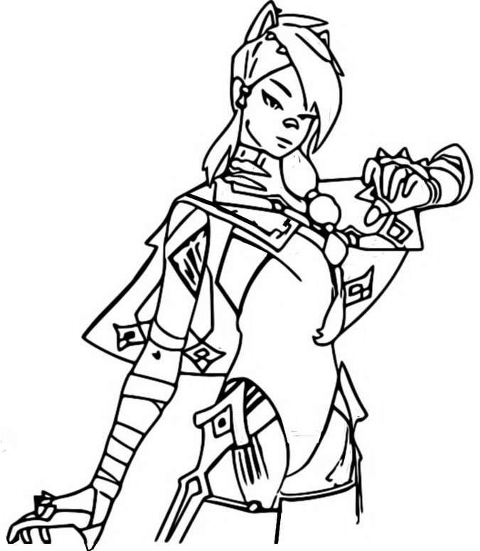 Coloring page Erisa