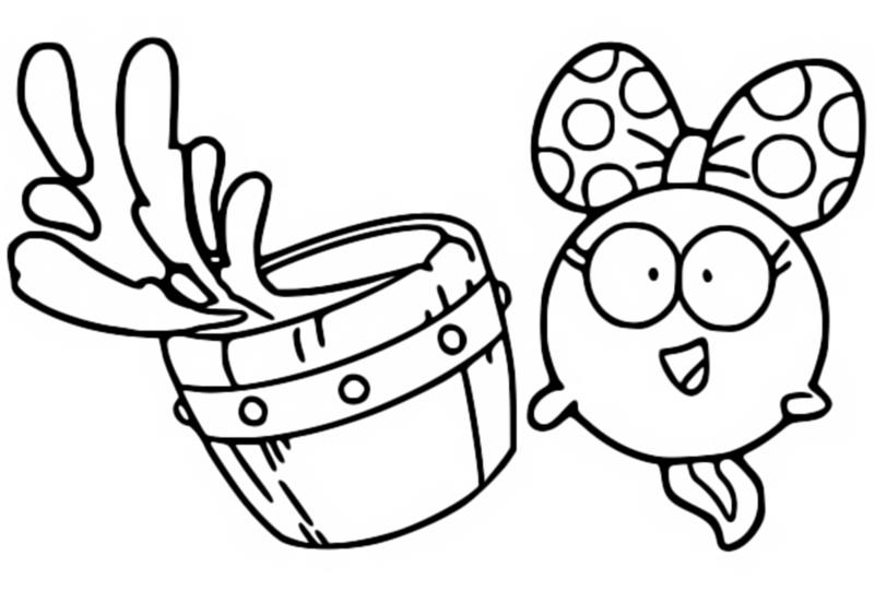 Coloring page Polly Plantar