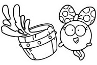 Desenho para colorir Polly Plantar