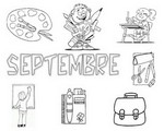 Coloriage Septembre