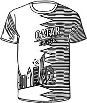 Desenho para colorir Jersey de futebol