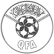Coloring page Qatar team logo