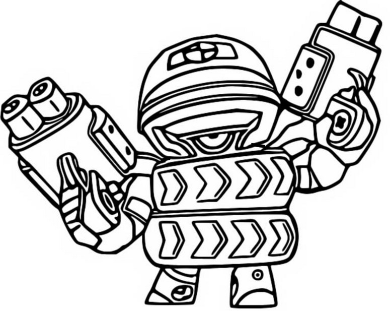 Coloring page Crash Test Darryl