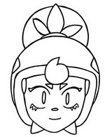 Coloring page Janet