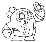 Coloring page Pyro Spike