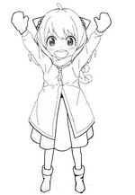 Coloring page Anya Forger