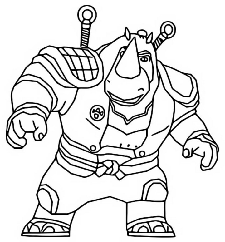 Coloring page Gen