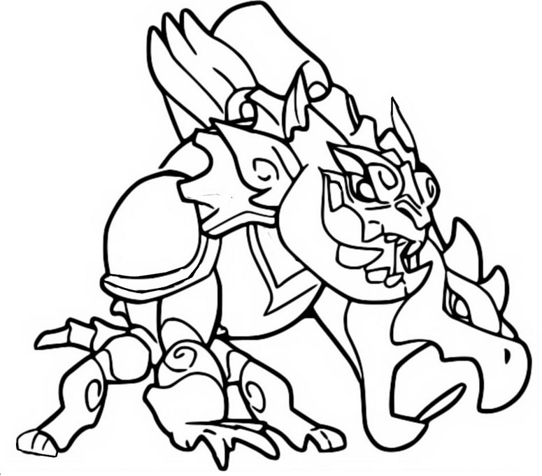 Coloring page Onyx