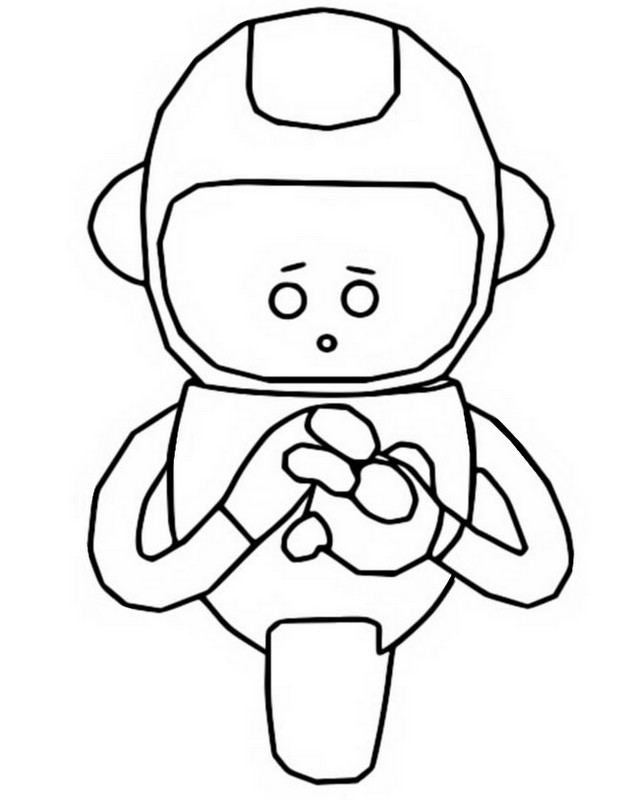 Coloring page Safetina