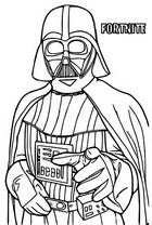 Desenho para colorir Darth Vader
