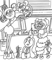 Poppy Playtime - Coloring Pages for kids