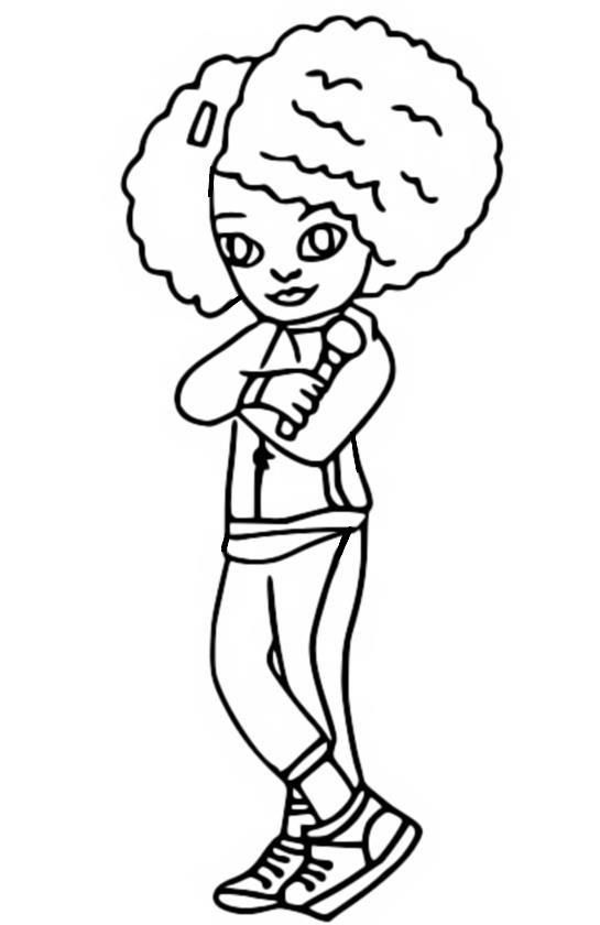 Coloring page Karma