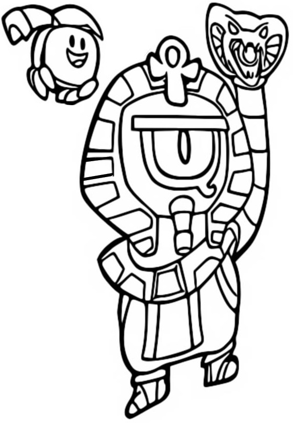 Coloring page PharaOtis