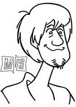 Coloring page Shaggy