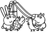 Desenhos para colorir Peppa Pig