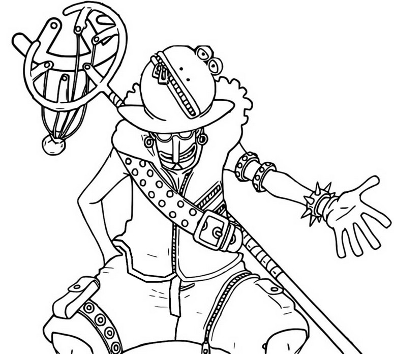 Coloring page One Piece Red : Usopp 8