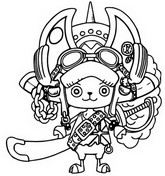 Coloring page Chopper