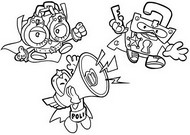 Coloring page Justice Stars