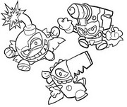 Coloring page Supermashers