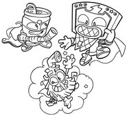 Coloriage Battle Blasters