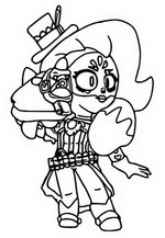 Coloriage Lola de l'Ouest