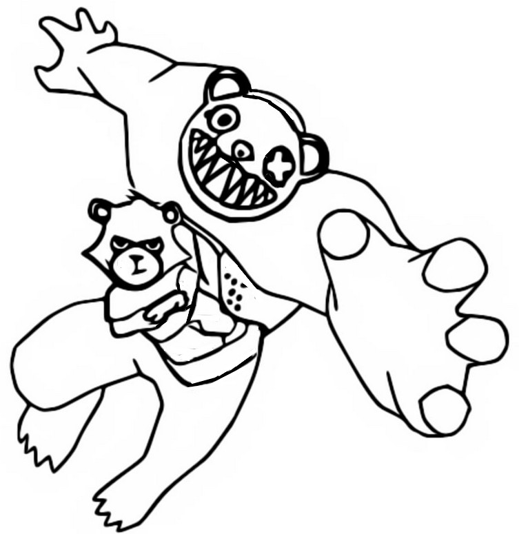 Coloring page Grriz