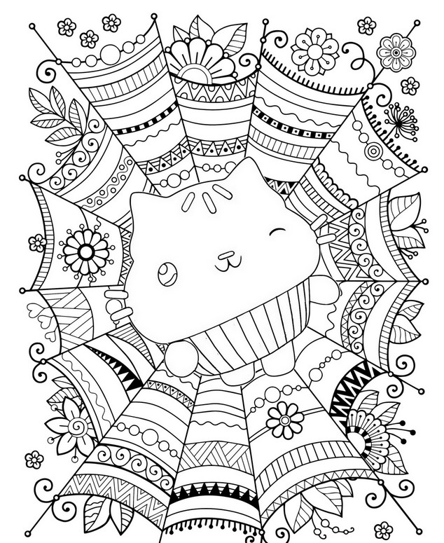 Desenho para colorir Cakey