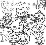 Coloring page The friends