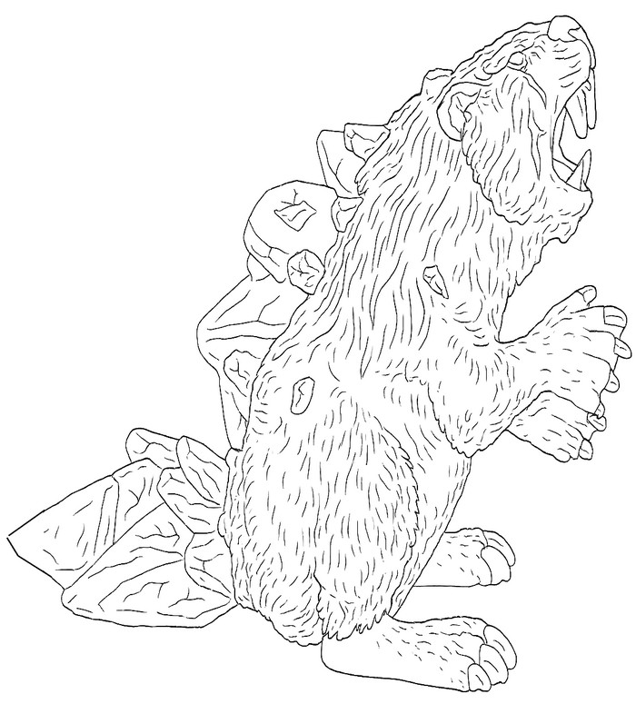 Coloring page Ice Beaver