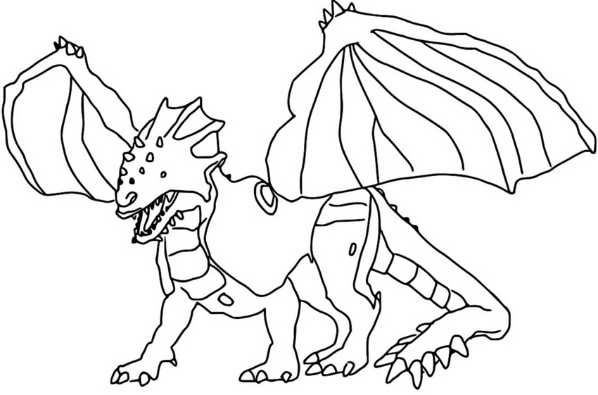 Coloring page Eldrador Creatures