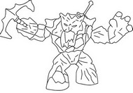 Desenho para colorir Ice Giant