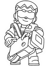Coloring page Buster