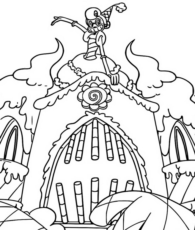 Coloring page Baroness Von Bon Bon