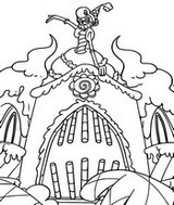 Målarbok Baroness Von Bon Bon