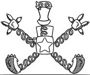 Coloring sheet - Boxy Boo - Project Playtime