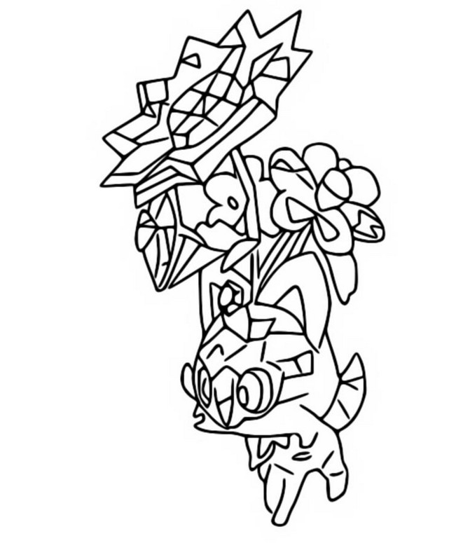 Coloring page Sprigatito